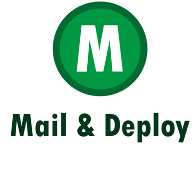 Mail & deploy logo